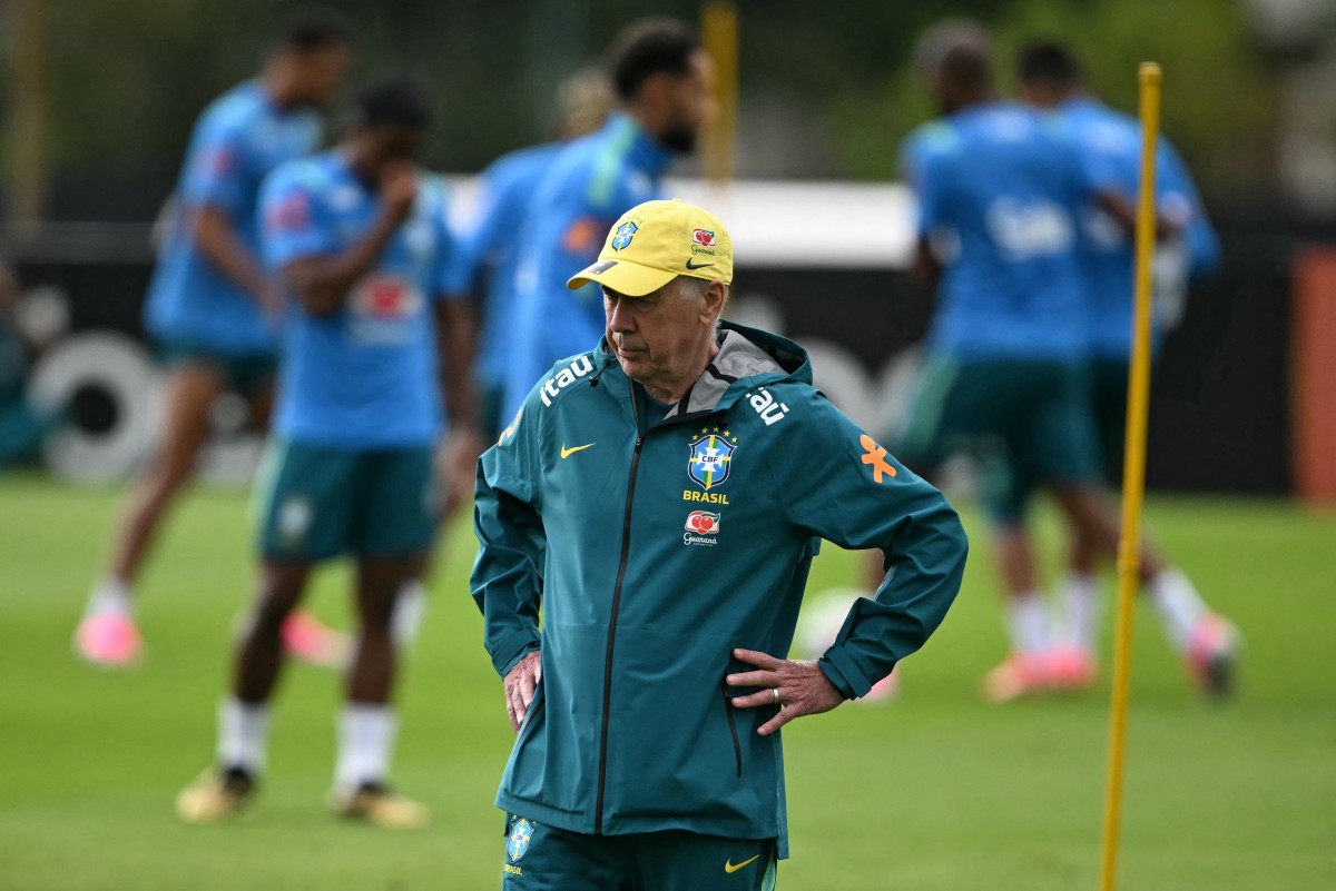 Ancelotti testa elenco inteiro do Brasil contra Panamá