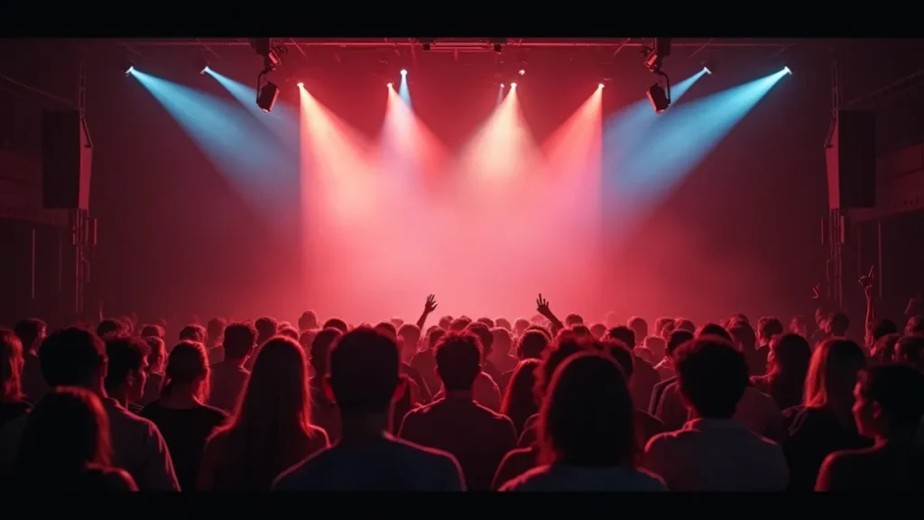 Como os filmes de shows ao vivo são gravados e produzidos