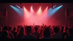 Como os filmes de shows ao vivo são gravados e produzidos