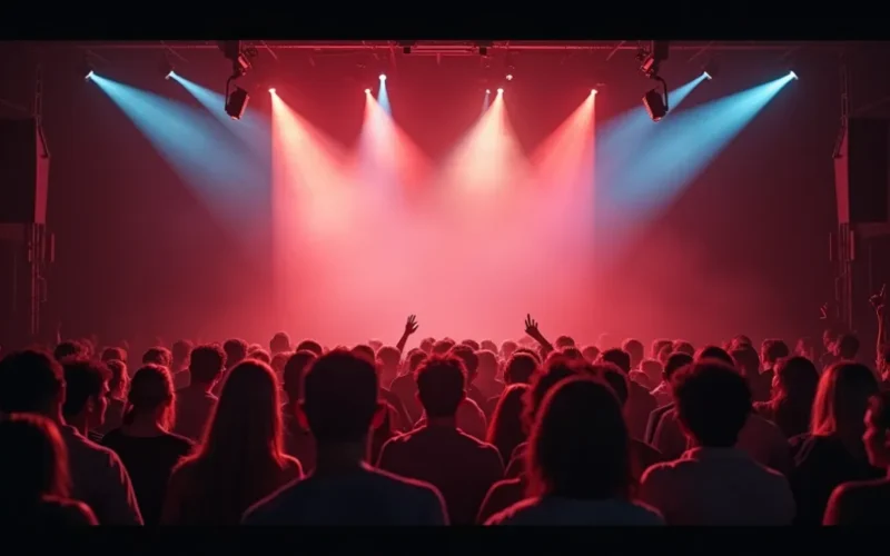 Como os filmes de shows ao vivo são gravados e produzidos