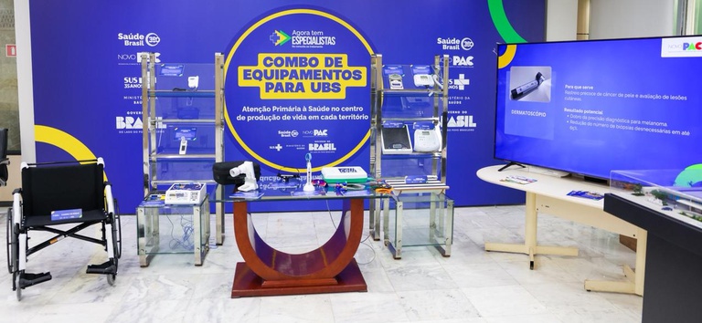 Ministério da Saúde leva equipamentos e programas à Marcha dos Prefeitos
