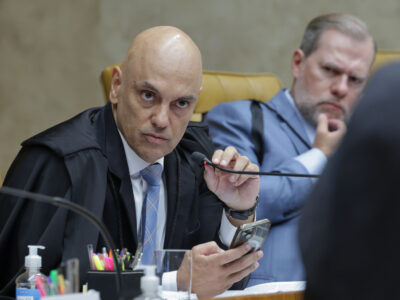 Moraes é citado por e-mail em ação nos EUA