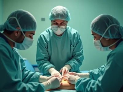 Transplante de pele em queimados por Dr. Luiz Teixeira da Silva Júnior