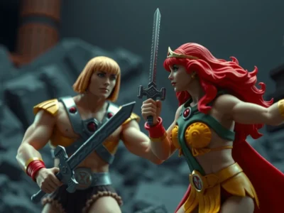 A conexão entre He-Man e She-Ra como irmãos gêmeos de Eternia