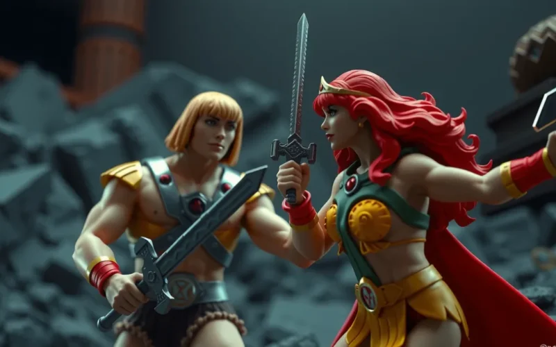 A conexão entre He-Man e She-Ra como irmãos gêmeos de Eternia