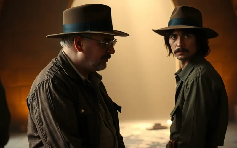 A parceria entre Spielberg e George Lucas na saga Indiana Jones