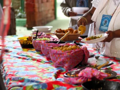 Águas de Oxalá encerra ciclo em Samambaia com lavagem cultural
