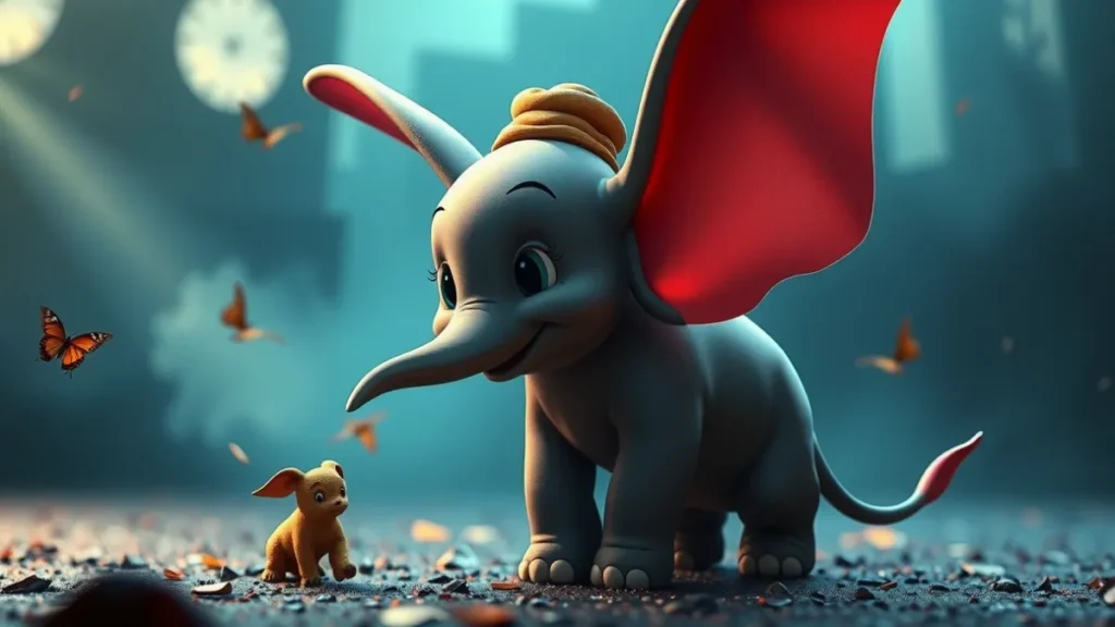 Dumbo e a releitura de Tim Burton para o clássico da Disney