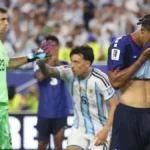 Argentina salva por gol contra e vence Cabo Verde na prorrogação