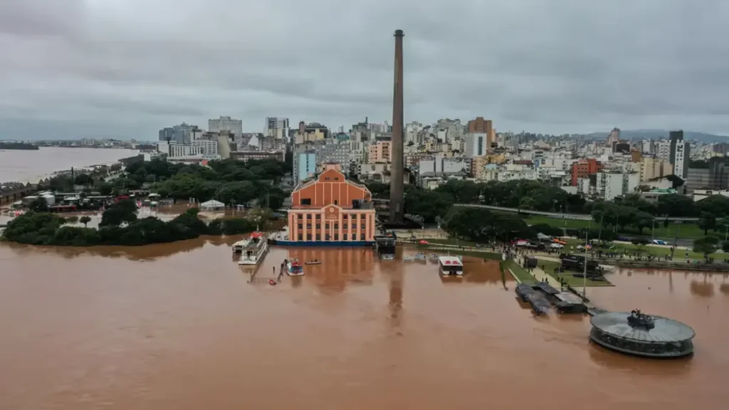 Rio Guaíba pode atingir cota de alerta até sexta