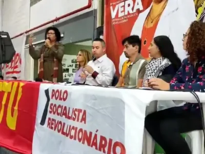 PSTU oficializa Hertz Dias e Vera Lúcia em chapa presidencial